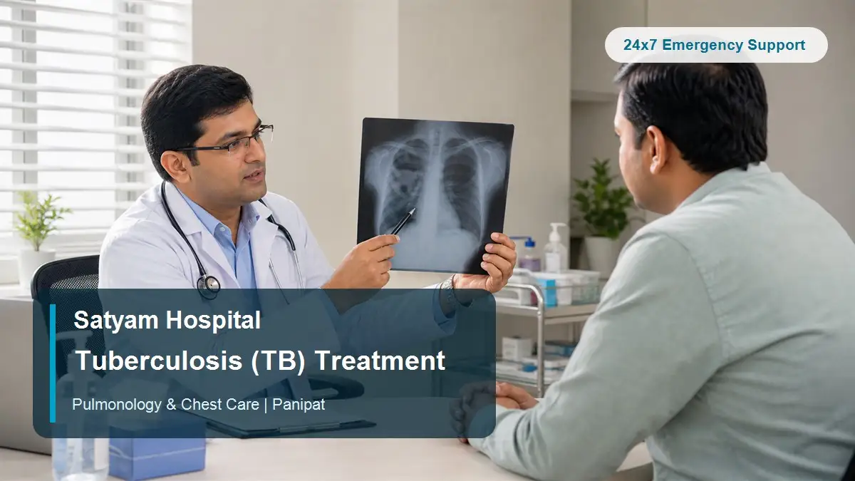 Tuberculosis treatment at Satyam Hospital