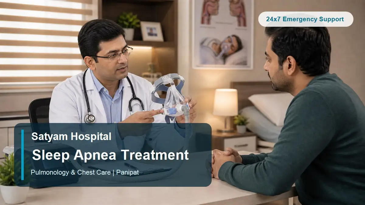 Sleep apnea treatment at Satyam Hospital